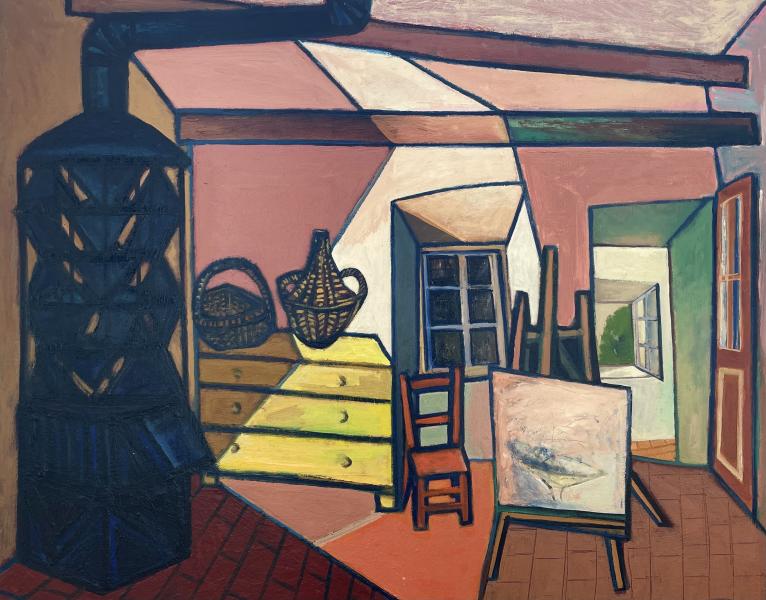 Nature morte dans l'atelier, Savacane, mars 1986