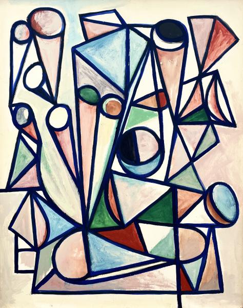 Composition, cylindres, juillet 1989