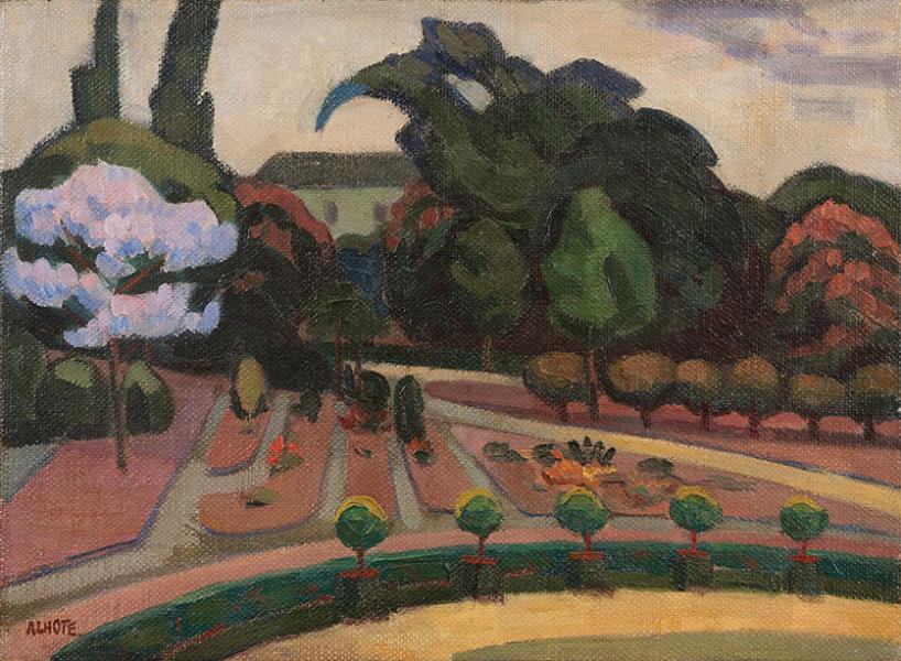 Jardin public à Bordeaux, 1908 André LHOTE