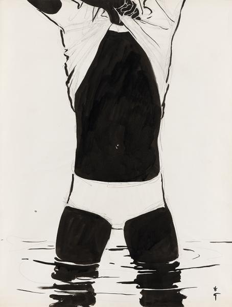 J'enlève le haut! Projet publicitaire pour la marque Eminence.