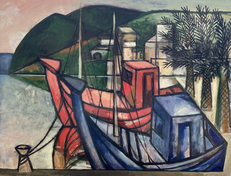 Bateaux de pêche, février 2003