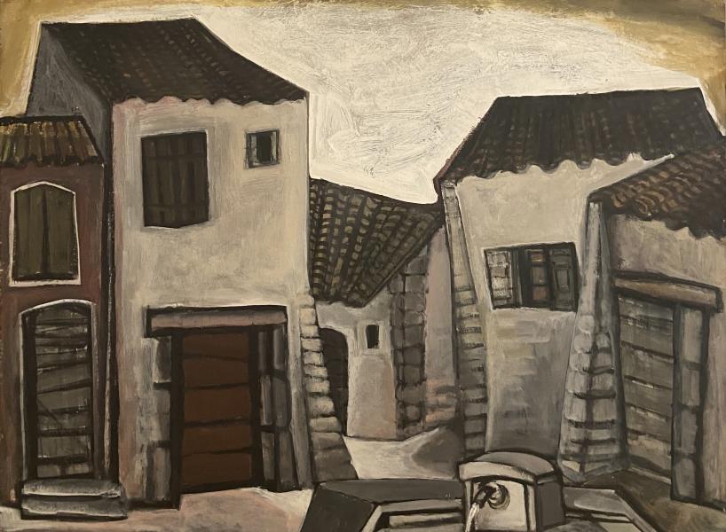 Lavoir, maisons, 1970-1976