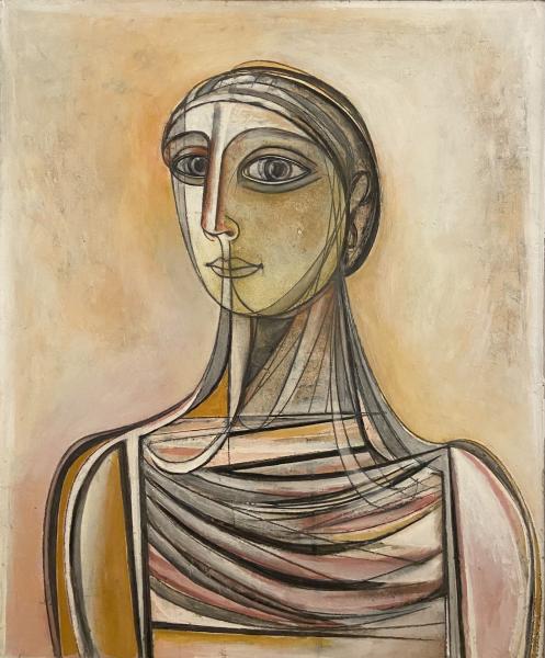 Portrait d'une femme de trois-quart, 1969-1976