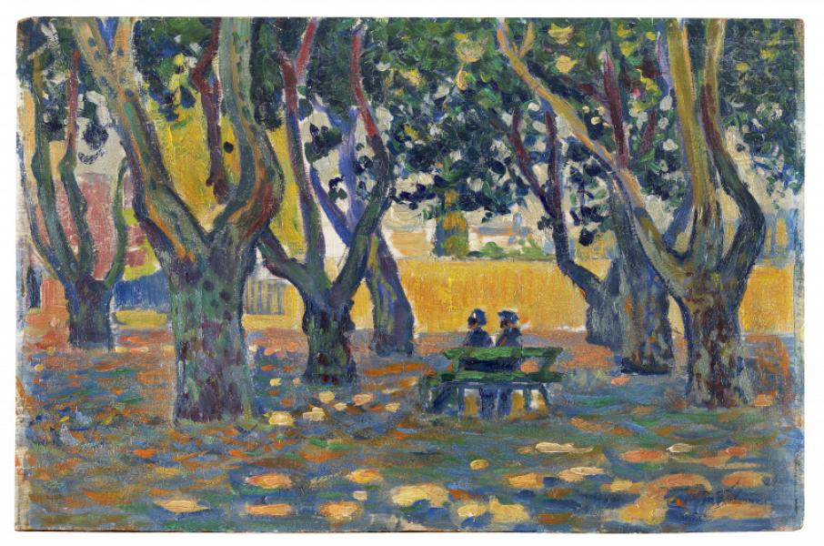 La place des Lices, Saint-Tropez, c. 1893 Paul SIGNAC