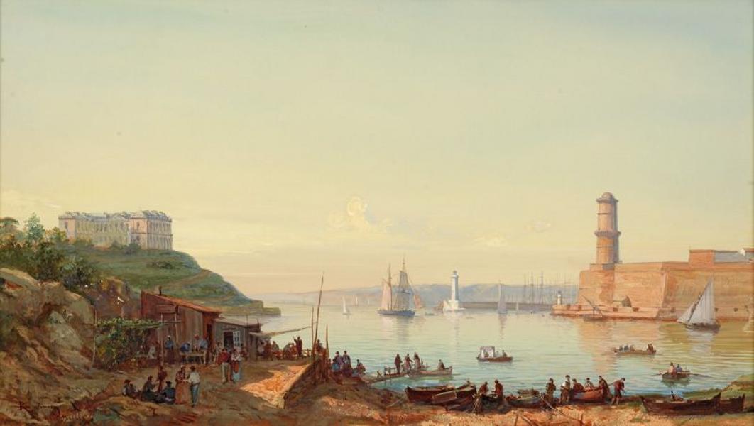 Entrée du Port de Marseille. Raphael PONSON